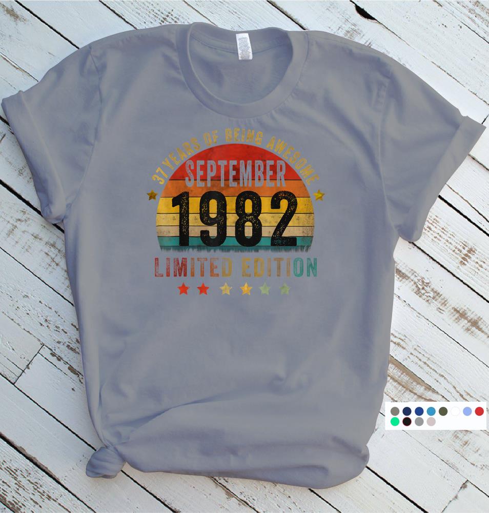 born in 1982 t shirt